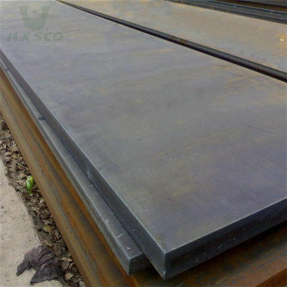 Stacked Carbon Steel Plates